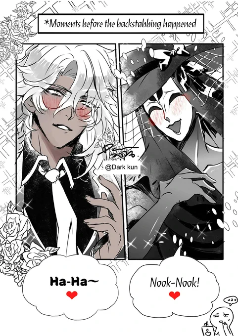 It's either that, or they call each other:

"Na-Na" and "Ah-Ah" 

#HoYocreators #NanookHSR #honkaistarrailfanart #AHAHSR 
