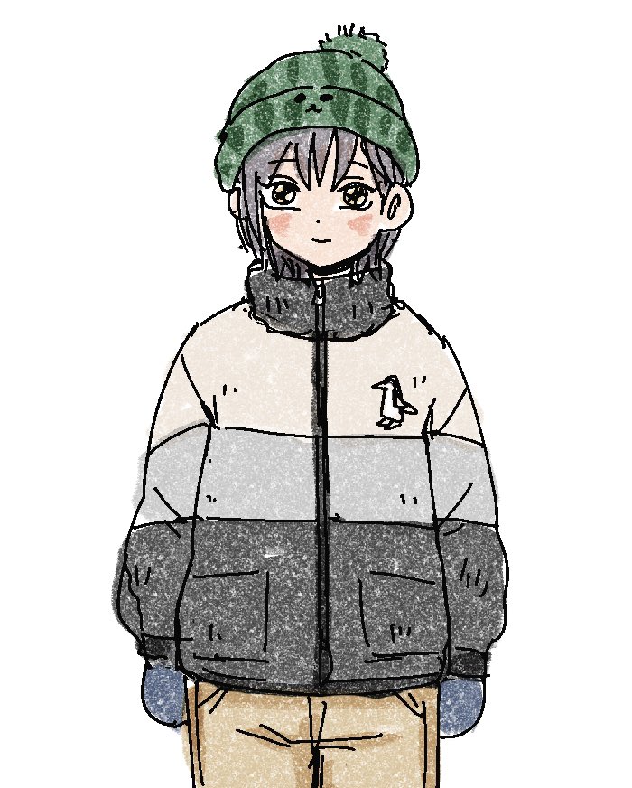 コーデ無頓着松が登場…🐧