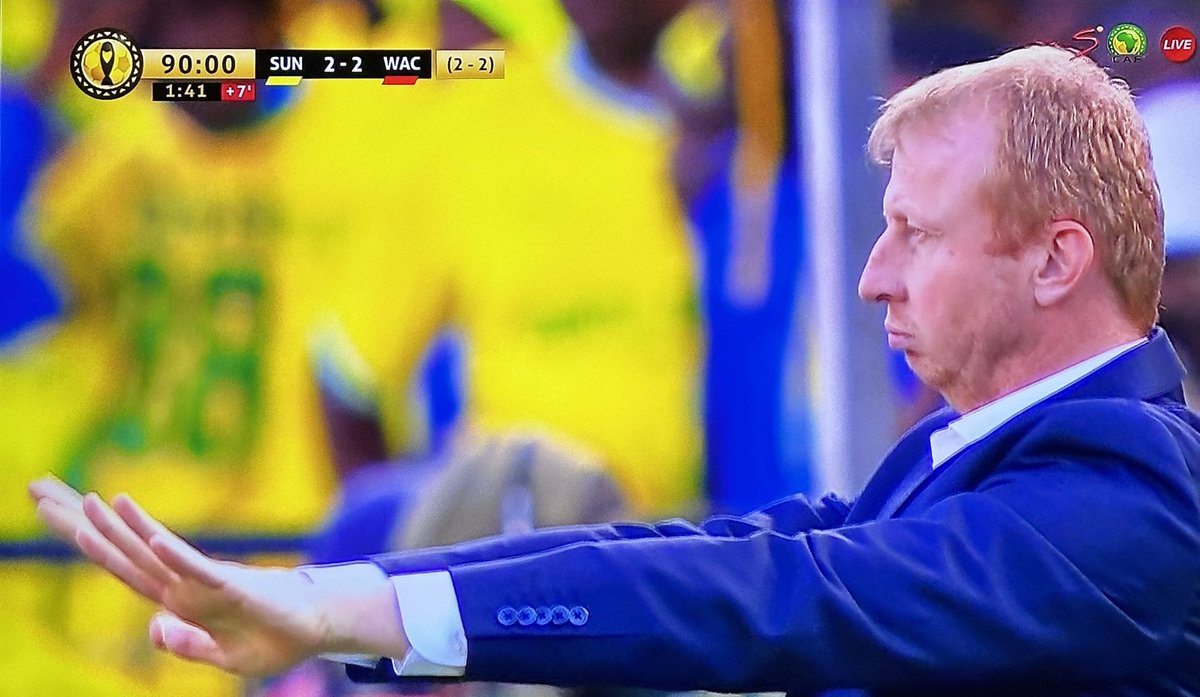 Over to you Son of soil,Mc Alger is us,so is Rhulani Mokwena😎
Teams  came to Loftus and knocked Sundowns out ,its doable