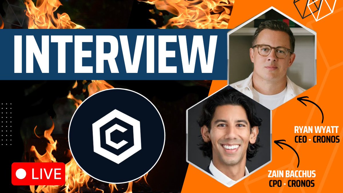 CoinBaron's tweet image. 🚨 Live AMA with Cronos Team 🚨

 I’ll be joined by @Fwiz (CEO of Cronos) &amp;amp; @zainbacchus (CPO of Cronos) to discuss CRO Tokenomics, the upcoming Cronos App, Ecosystem updates, and answer YOUR questions live!    

📅 Feb 11 / 19:00 UTC
📺 Join here 👇🔗