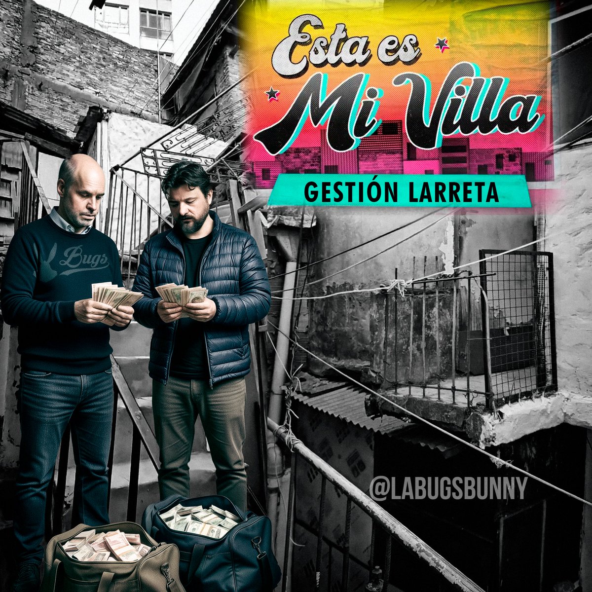 Detrás de cada PROPIEDAD USURPADA hay un negocio millonario de los GERENTES DE LA POBREZA. Acá destruyeron edificios en pleno PALERMO para convertirlos en VILLAS y alquilar habitaciones improvisadas y peligrosas sin ser los dueños. Es excelente que SIGAN CORTANDO ESTOS CURROS.