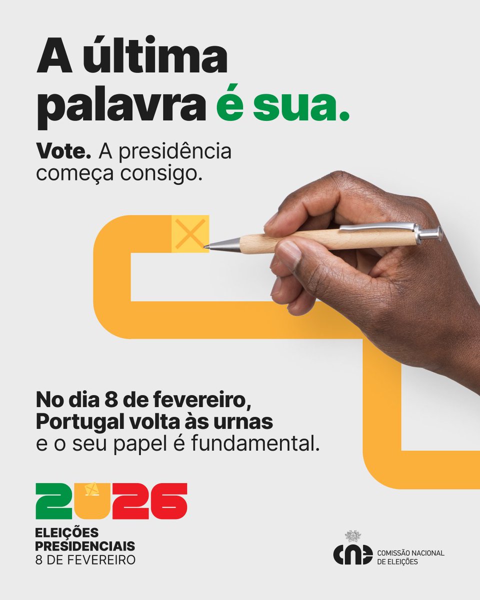 Comissão Nacional de Eleições - Portugal tweet media