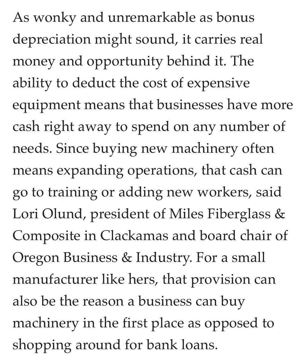 The Oregonian editorial board makes the case for maintaining bonus depreciation. oregonlive.com/opinion/2026/0… #orpol <a href="/OBIOregon/">Oregon Business & Industry</a>