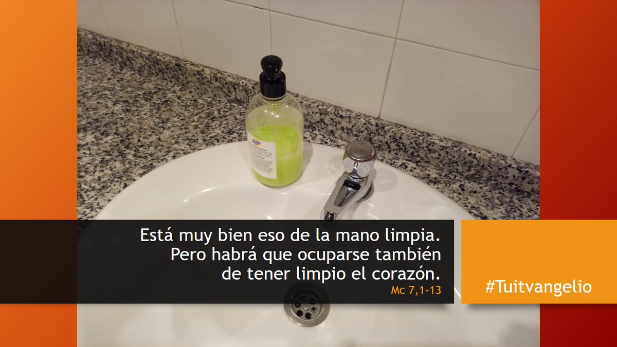 scarRomano's tweet photo. #10DeFebrero
#Mc7,1-13
#Tuitvangelio
#EvangelioDelDΓa https://t.co/rYsT5ayhG3