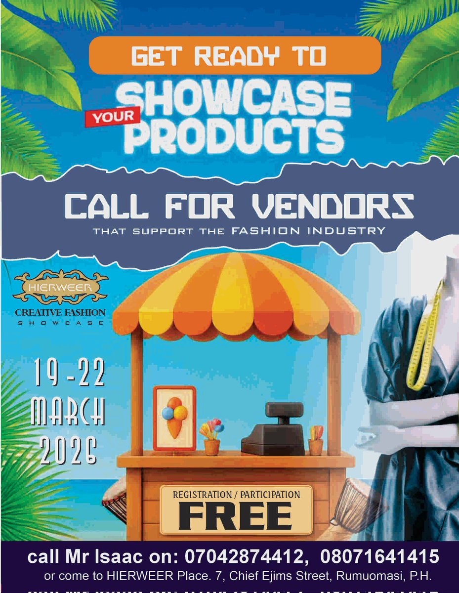 It's the HIERWEER CREATIVE FASHION SHOWCASE