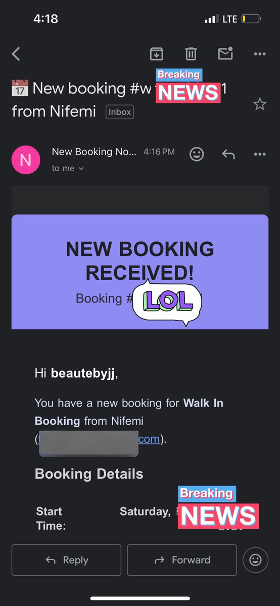 Janeybabyll's tweet photo. I've been testing with @withzirro and
shared feedback with them as we tested. Their work rate?? 💯 I'm very excited to announce that I just received my first booking for Beautebyjj on the platform.🥳🥳 https://t.co/0guUmQ4Zvc