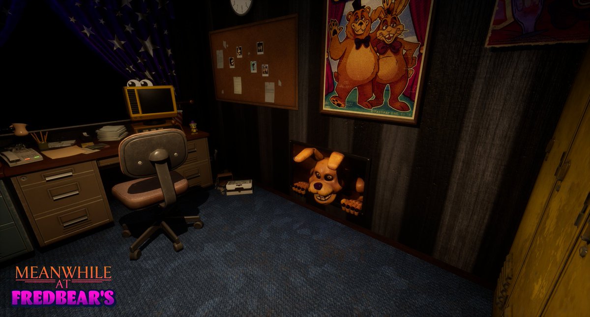 🌟┃𝗡𝗢𝗩𝗔 𝗦𝗖𝗥𝗘𝗘𝗡𝗦𝗛𝗢𝗧!

➜ Nova screenshot de Meanwhile At Fredbear's!

#fnaf #fivenightsatfreddys #meanwhileatfredbears #fangame