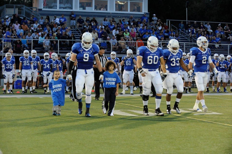 Assumption University Football tweet media