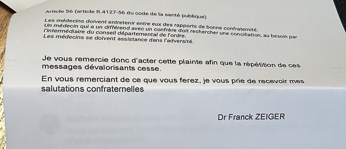 VirusWar's tweet image. Nouvelle plainte du Dr Franck Zeiger contre Mathias Wargon, cette fois-ci pour manque de confraternité.

Mathias Wargon après avoir discriminé publiquement les non vaccinés,  avait proféré des allégations humiliantes envers des confrères à l'origine de plaintes contre lui