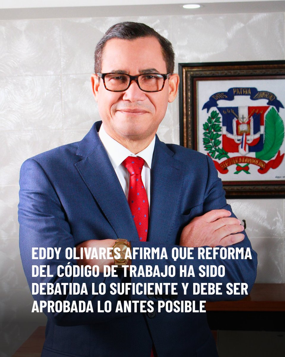 El ministro de Trabajo, doctor Eddy Olivares, advirtió que la reforma del Código de Trabajo ha sido debatida suficientemente en la inmensa mayoría de los aspectos de interés, por lo que se debe ir aterrizando con una decisión concreta.<a href="/EddyOlivares14/">Eddy Olivares</a>