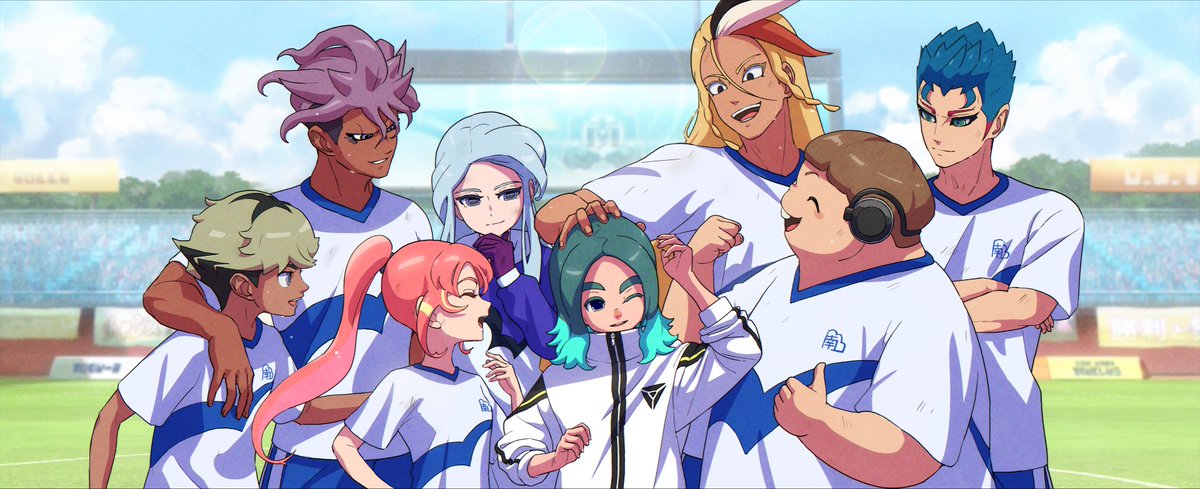 I've uploaded every #InazumaEleven Victory Road opening clean, with proper framerate and subtitles for every available language(except Chinese)!

I was a bit shocked no one else tried to do it, so I decided to take matters with my own hands.
youtube.com/watch?v=MfCT33…