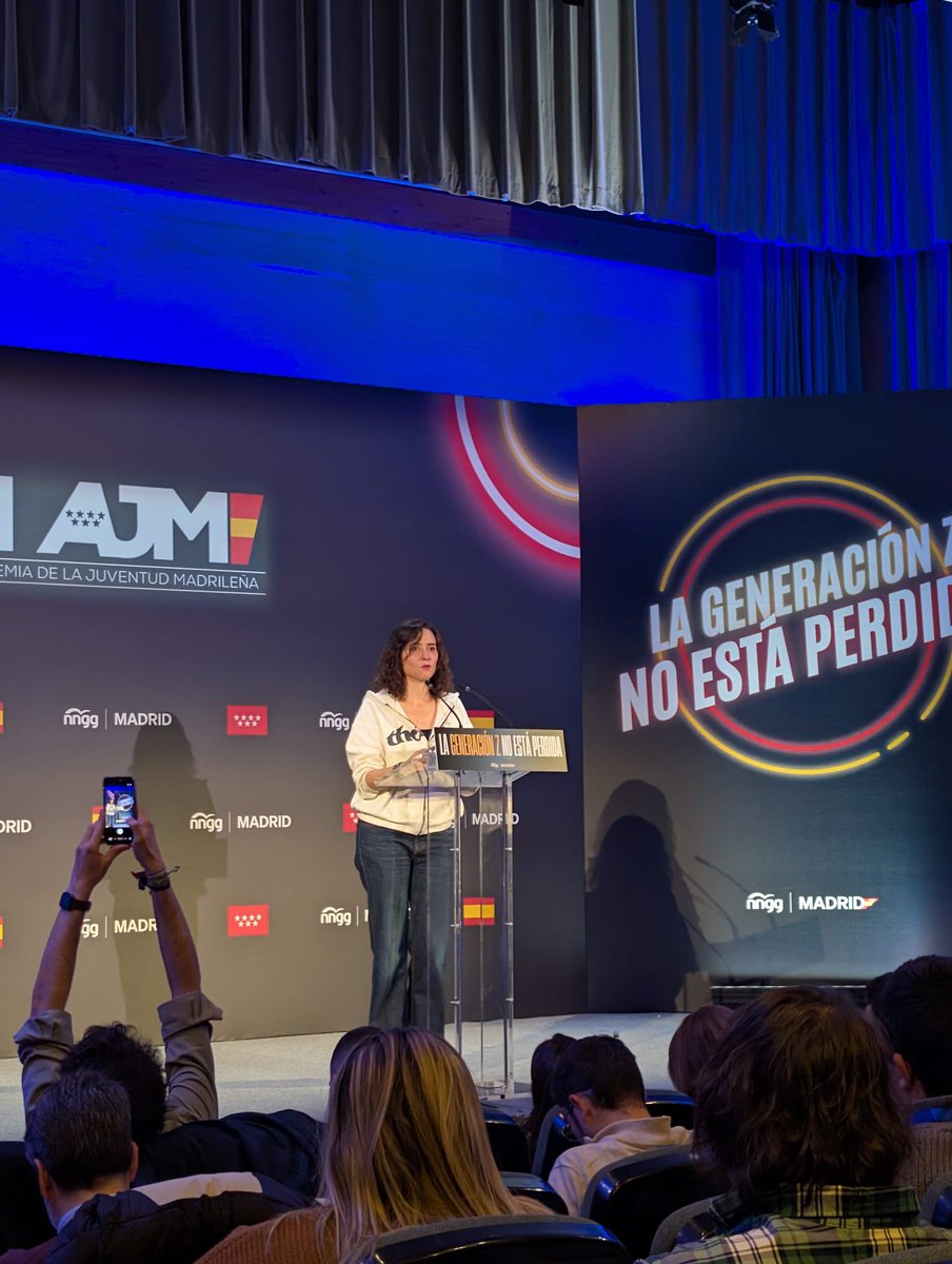 Este fin de semana hemos vivido la III Academia de la Juventud Madrileña de <a href="/nnggmadrid/">Nuevas Generaciones de Madrid</a> 

Jóvenes preparados, sensatos, con las ideas claras y con muchas ganas de cambiar las cosas y dar la batalla cultural 🇪🇸

#IIIAcademiaJuventudMadrileña