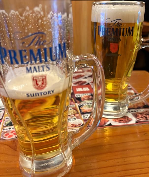 仕事の後の一杯がたまらん！🍻