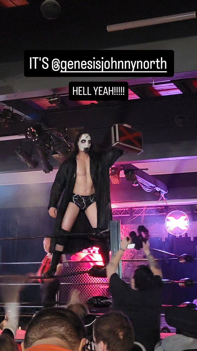 Last night for Project X Wrestling in Sudbury. Retained the X Factor Briefcase against Paolo Triassi. I enjoyed beating up Paolo for the fans.  
facebook.com/p/Project-X-Wr…