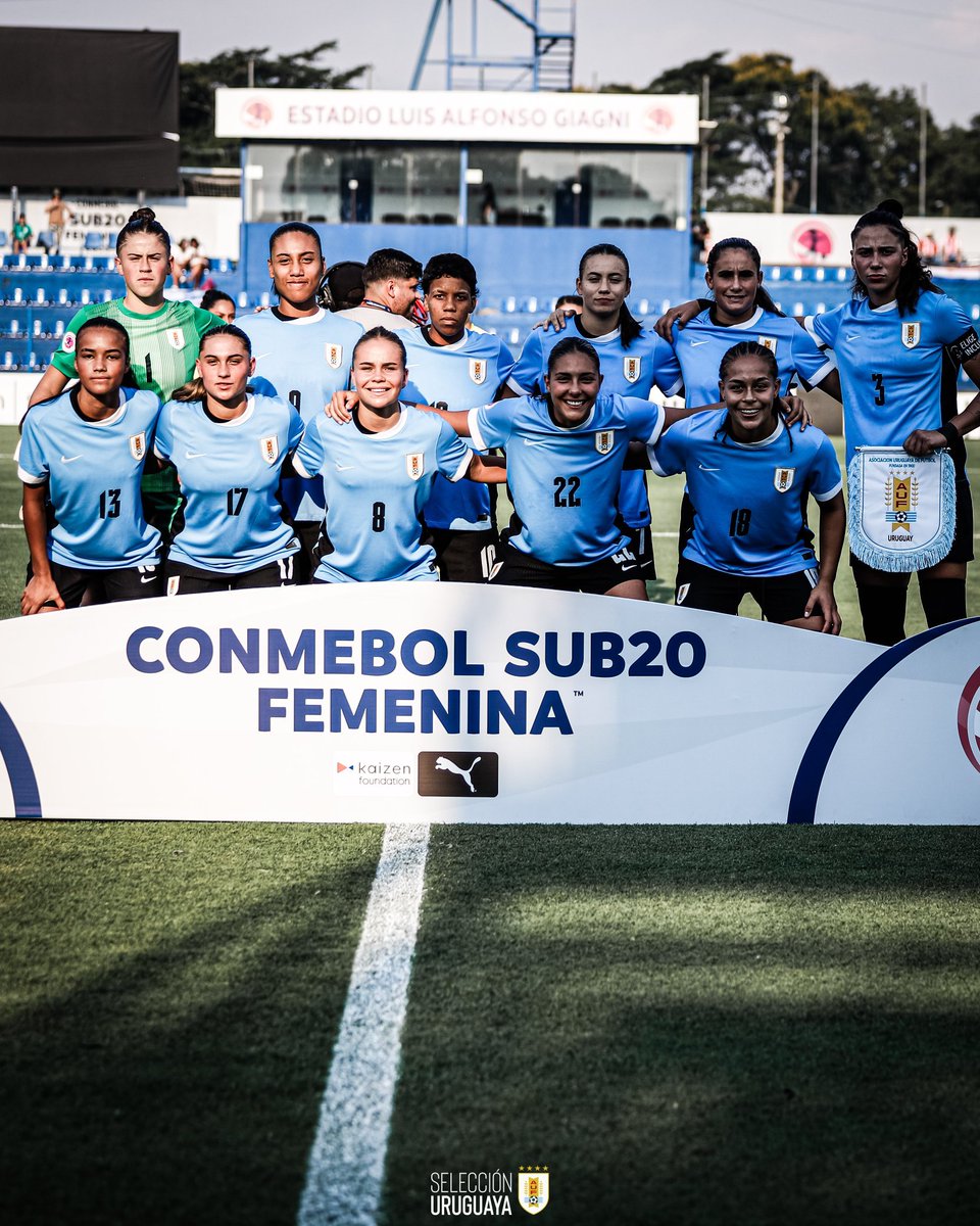 #Sub20Fem | GANAR O GANAR

Uruguay 🇺🇾🆚🇨🇱 Chile
🕕 18 horas
📺 Directv

⮕ Uruguay tiene la obligación de ganar para continuar con vida en el Sudamericano Sub 20. 

⮕ No hay futbolistas lesionadas ni suspendidas.

📸 <a href="/AUFfemenino/">AUF Femenino</a>