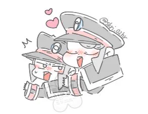 As▲▲ ちみキャラ落描き