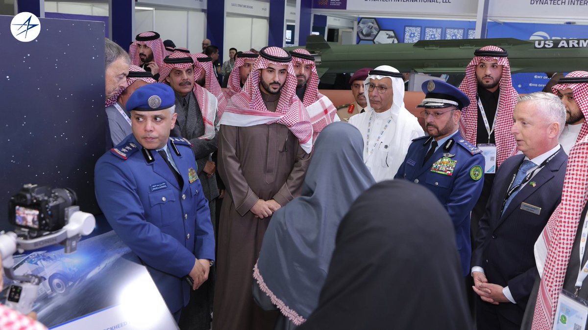 LMMiddleEast's tweet photo. شهد اليوم الأول من #معرض_الدفاع_العالمي_2026 سلسلة من اللقاءات الدفاعية، اختُتمت بزيارة صاحب السمو الملكي الأمير خالد بن سلمان بن عبد العزيز، وزير دفاع المملكة العربية السعودية، بما يعكس استمرار التوافق في تعزيز القدرات والأمن على المدى الطويل. 🇸🇦 🇺🇸

@WDS_KSA https://t.co/DBNnUQGJbs