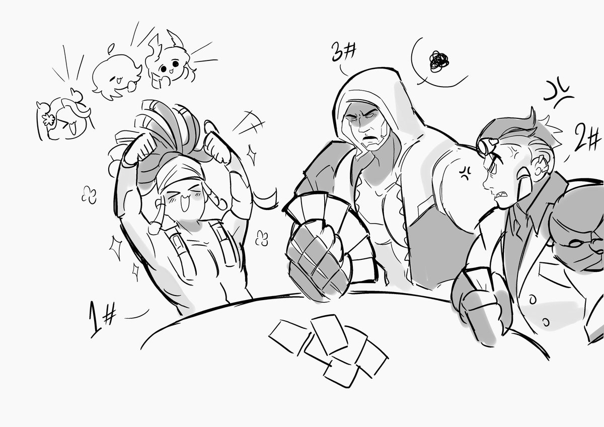#Overwatch UNO with friends.