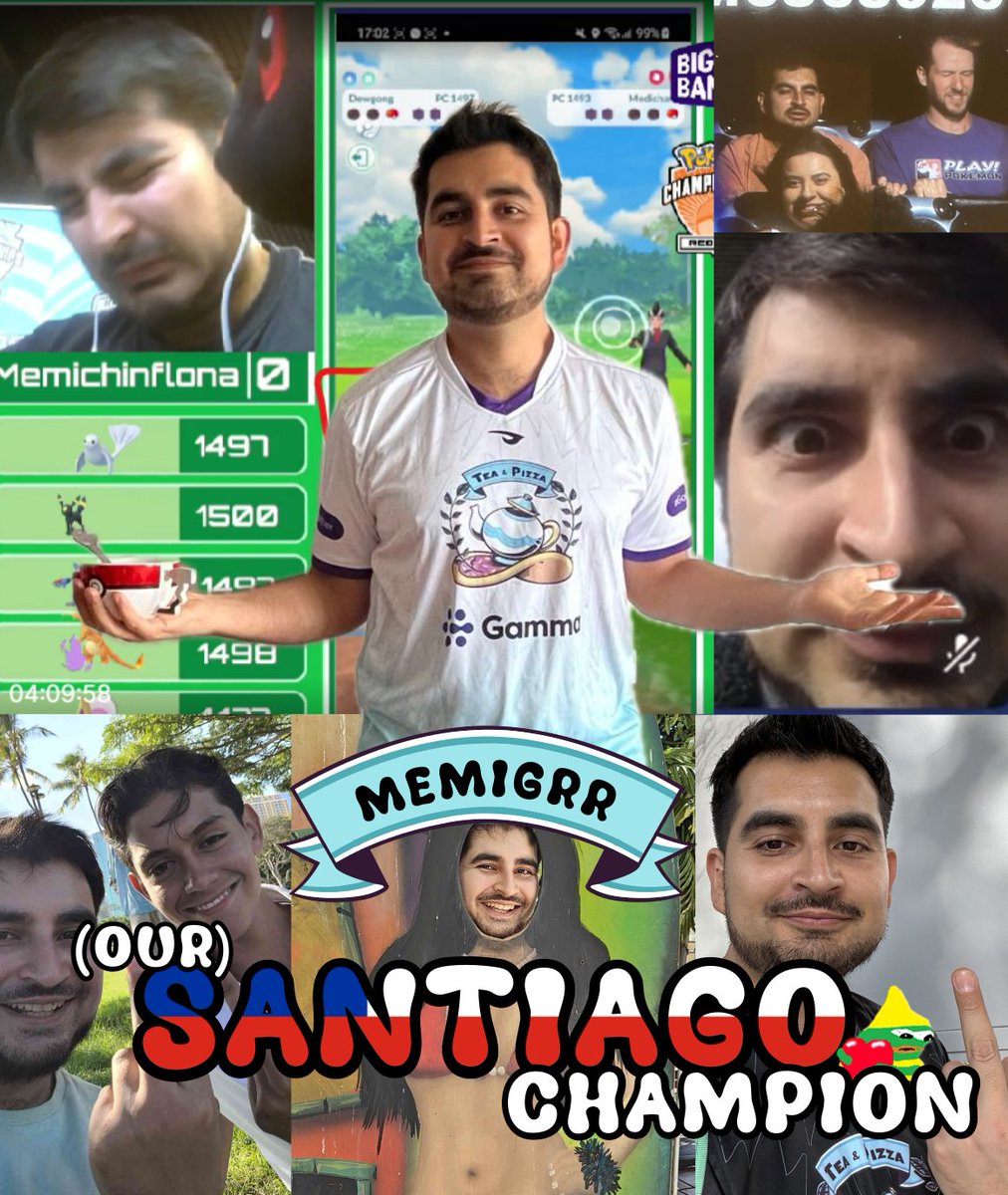 He might have come second (not third) but he'll always be OUR Santiago Champion ❤️🇨🇱

(Massive congratulations, of course, go to <a href="/Andycobe1/">Andycobe</a> on the victory and the reverse sweep 🏆)