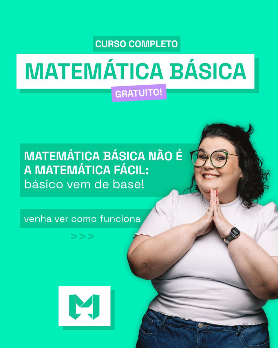 studsfolk's tweet image. divos o curso de matemática básica da thais do matemagicando tá gratuito, quem quiser testar pra ver como funciona o curso, como é a didática dela etc :) vou deixar o link

cursos.matemagicando.com.br/pt/cursos/subc…