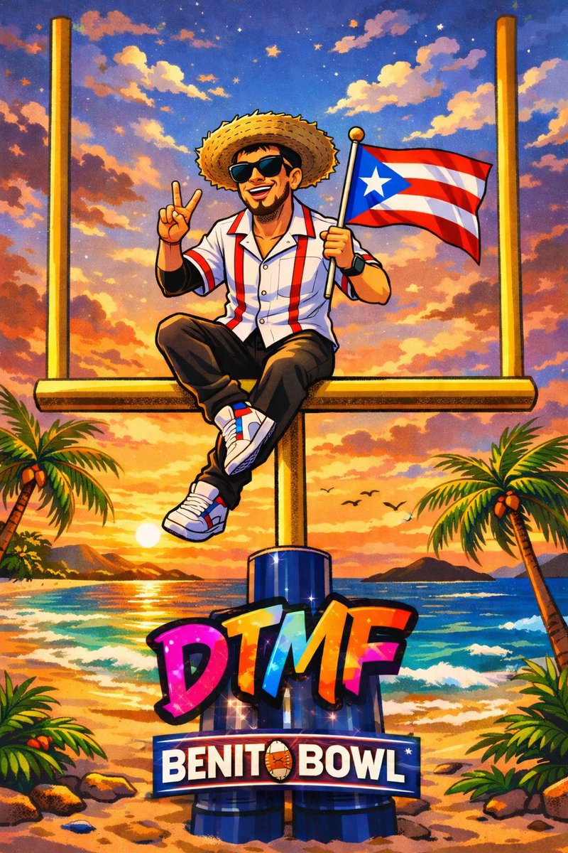 Por ahí dicen que habrá un súper bowl antes y después del concierto de Bad Bunny #SuperBowl #BadBunny