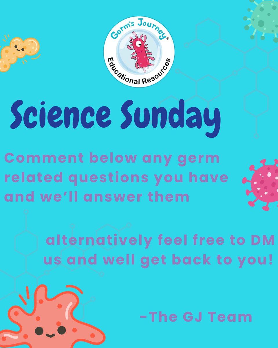 germsjourney's tweet photo. Got any germ related queries? Or just interested in learning more about health hygiene and hand washing, then comment below or drop us a DM and we'll get back to ASAP! 🦠🧼

#germsjourney #hygiene #soaps #educational #students #parent #teachersofig #science #fundraising #team https://t.co/7mRtBkqxR6