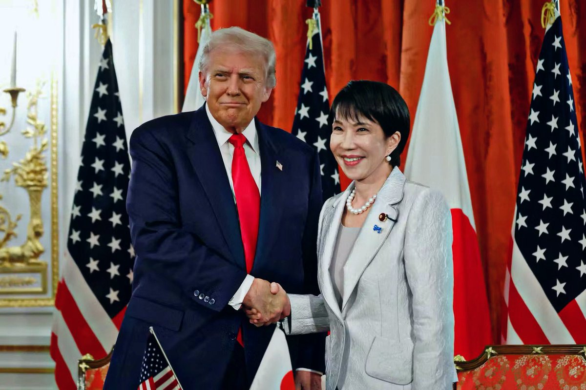 🚨BREAKING: It's official, Japanese Pro-Trump populist Takaichi has WON an absolute majority in Japan's elections

She won 75% of all seats available! 

Japan is BACK! The world is waking up and REJECTING the left-wing ideology. 🇯🇵