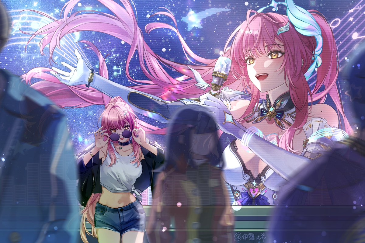 🩷等妳回來，飛行雪絨
#WutheringWaves #Wuwafanart #Aemeath #鳴潮 #エイメス