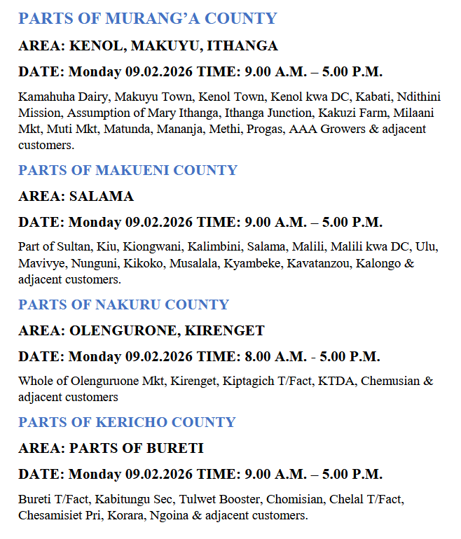 Kenya Power tweet media
