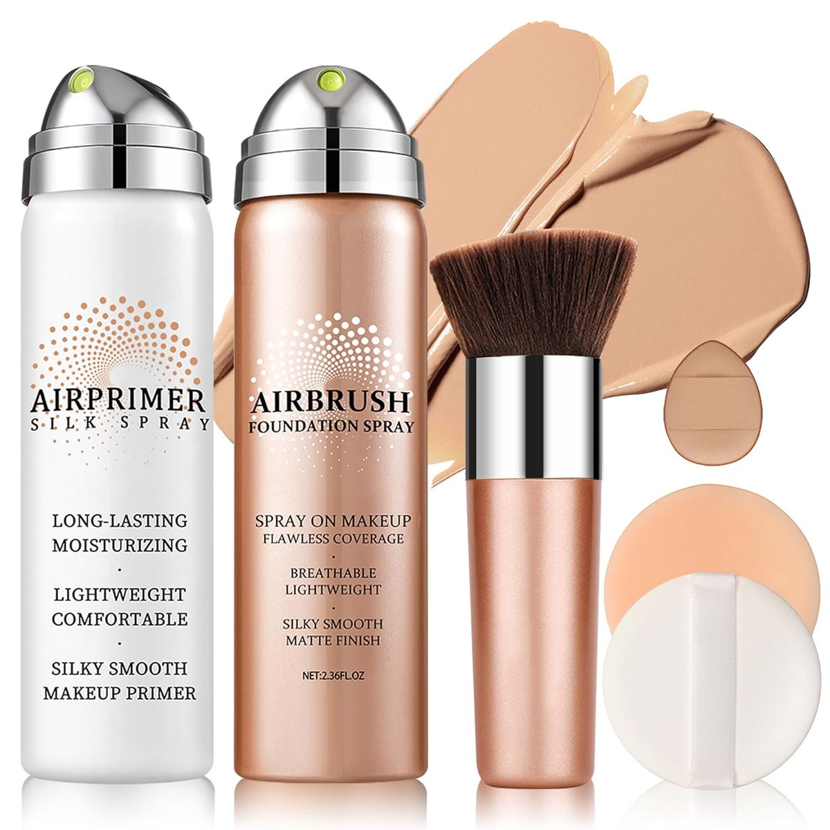 TheTrendy_Times's tweet image. Airbrush Foundation with Primer,Silk Flawless Airbrush Makeup,Buildable Coverage with Anti-aging Formula,Moisturizing Foundation Makeup
#makeupartist #makeupfoundation #facemakeup #airbrushmakeup #flawlessmakeup #amazonfinds
amzn.to/4tpnHDK