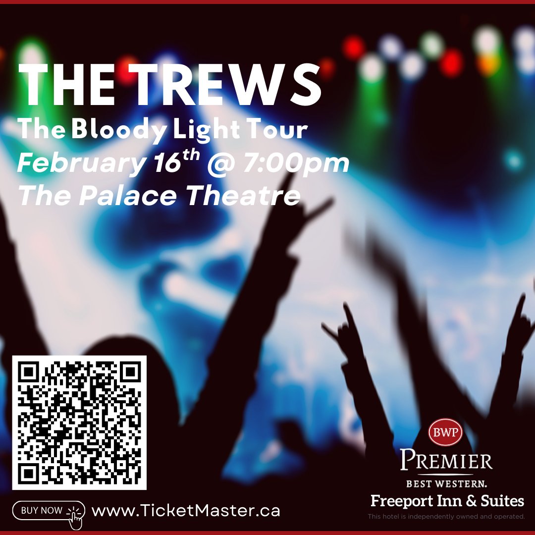 🎸🔥 The Trews • Feb 16 • The Palace Theatre 🔥🎸

Going to see The Trews live on February 16th? Make concert night easy — book your stay with us and enjoy a comfortable place to relax after the show. Great music, great night, and a stay you can count on. 🏨🎶

#YYC #TheTrews