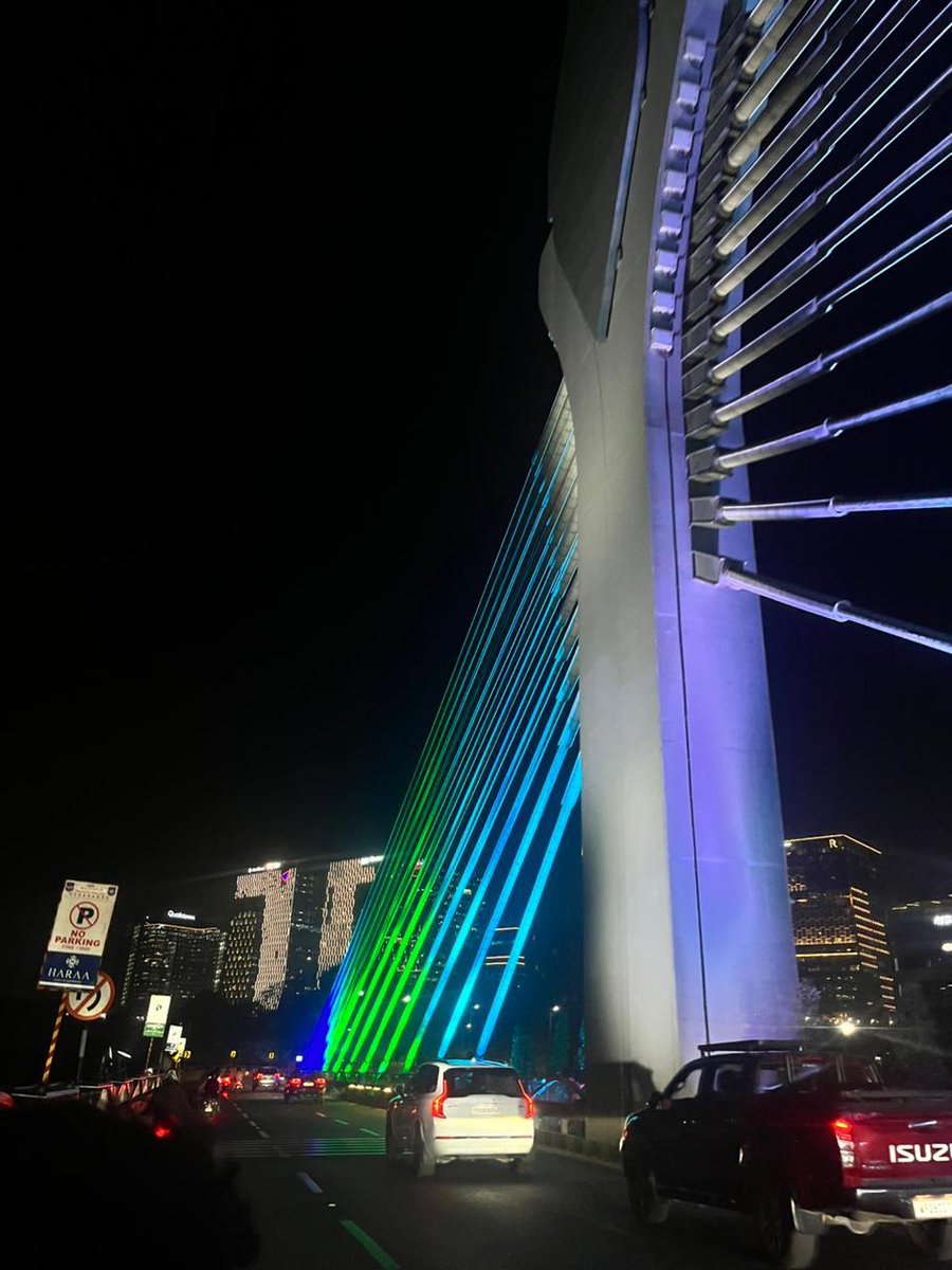 vamCKrishna__3's tweet photo. Ala saradaga Cable bridge ❤️🔥
#Cablebridge #Hyderabad https://t.co/RaSUTxx98W
