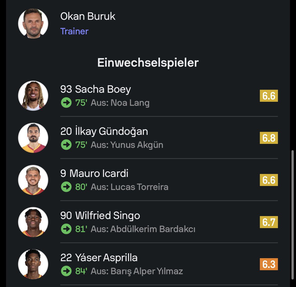 verstehe ja vieles nh aber WIESO wurde nhaga nicht eingewechselt???