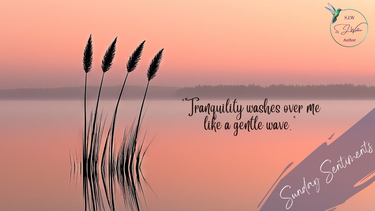 “Tranquility washes over me like a gentle wave.”

authorsjwalker.com
#inspirationalquotes #life #success #believe
