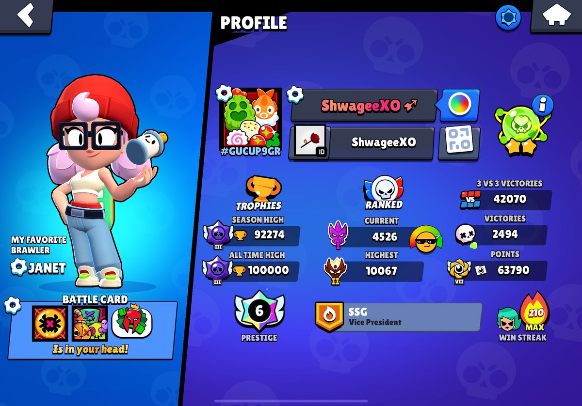 Let it be known I missed the 42069 3v3 win screenshot by one win cause I forgot