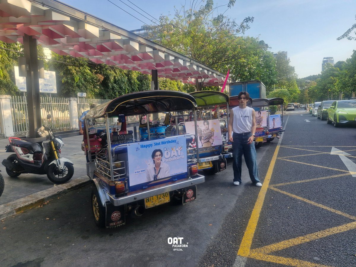 ขอบคุณสำหรับ Project ที่แฟนๆจัดทำให้น้องโอ๊ตด้วยนะคะ น่ารักมากๆเลยค่ะ ขอบคุณที่สนับสนุนและ Support น้องโอ๊ตมาโดยตลอด ❤️🐰

Enjoy 31st Oat BD
Tuk Tuk Project for Oatpasakorn

🗓 7 Feb 2026
📍  Stadium One 

#ProjectHBD31stOatPSK
#Oatpasakorn #โอ๊ตภาสกร