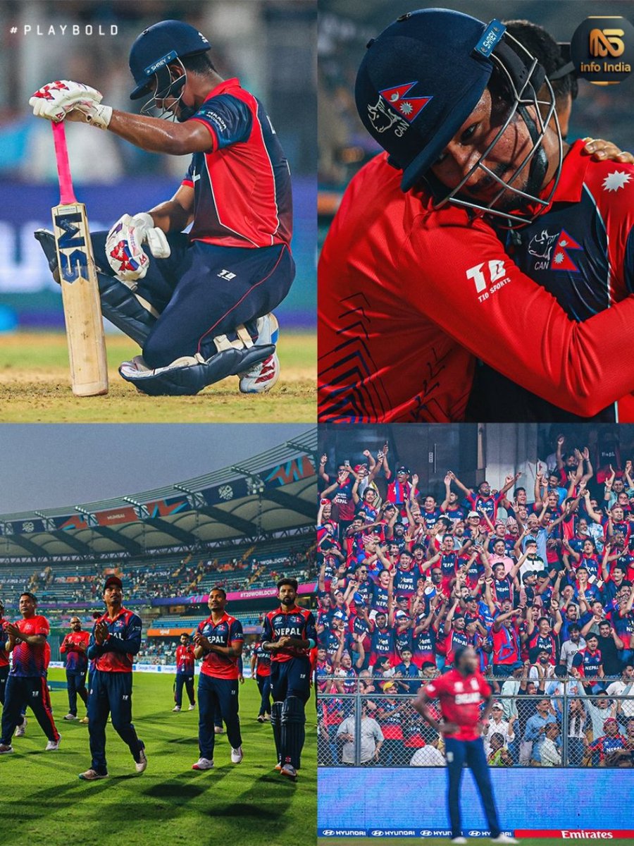 IndEnfo's tweet photo. Take a bow , Nepal 
#NEPvENG https://t.co/bkZsmsCOif