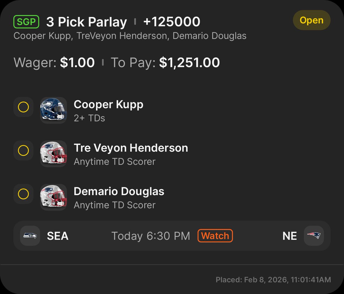 LumberZach419's tweet photo. @DKSportsbook https://t.co/YdaKRSieIk