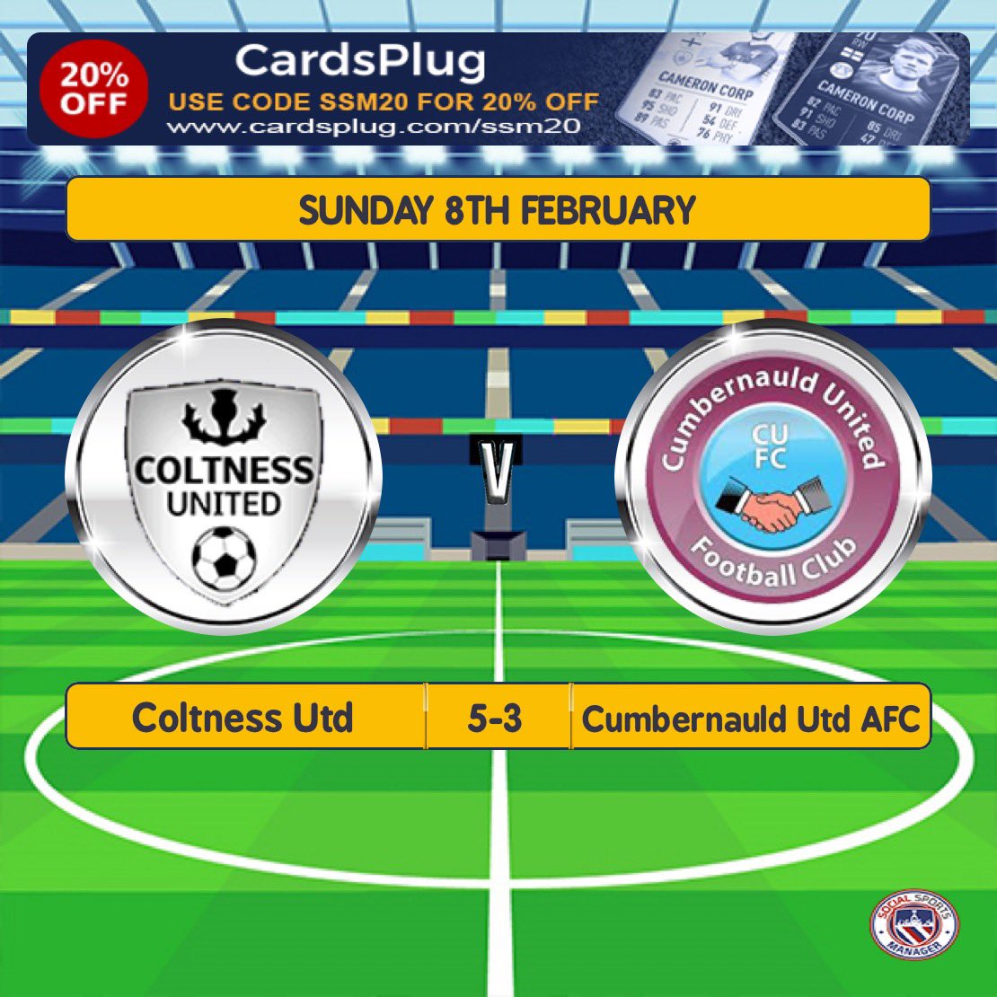 Cumbernauld United Amateurs tweet media