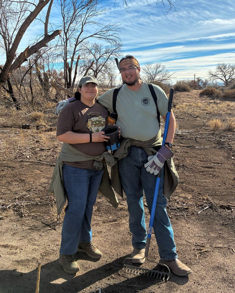 ServeNewMexico's tweet photo. @AncestralLands Not only did the event restore the area, but it also strengthened partnerships and deepened understanding of participants beyond traditional programming. 

Shout out to @oneabq for helping make this event possible through strong collaboration and support. https://t.co/9iz8CYKFt3