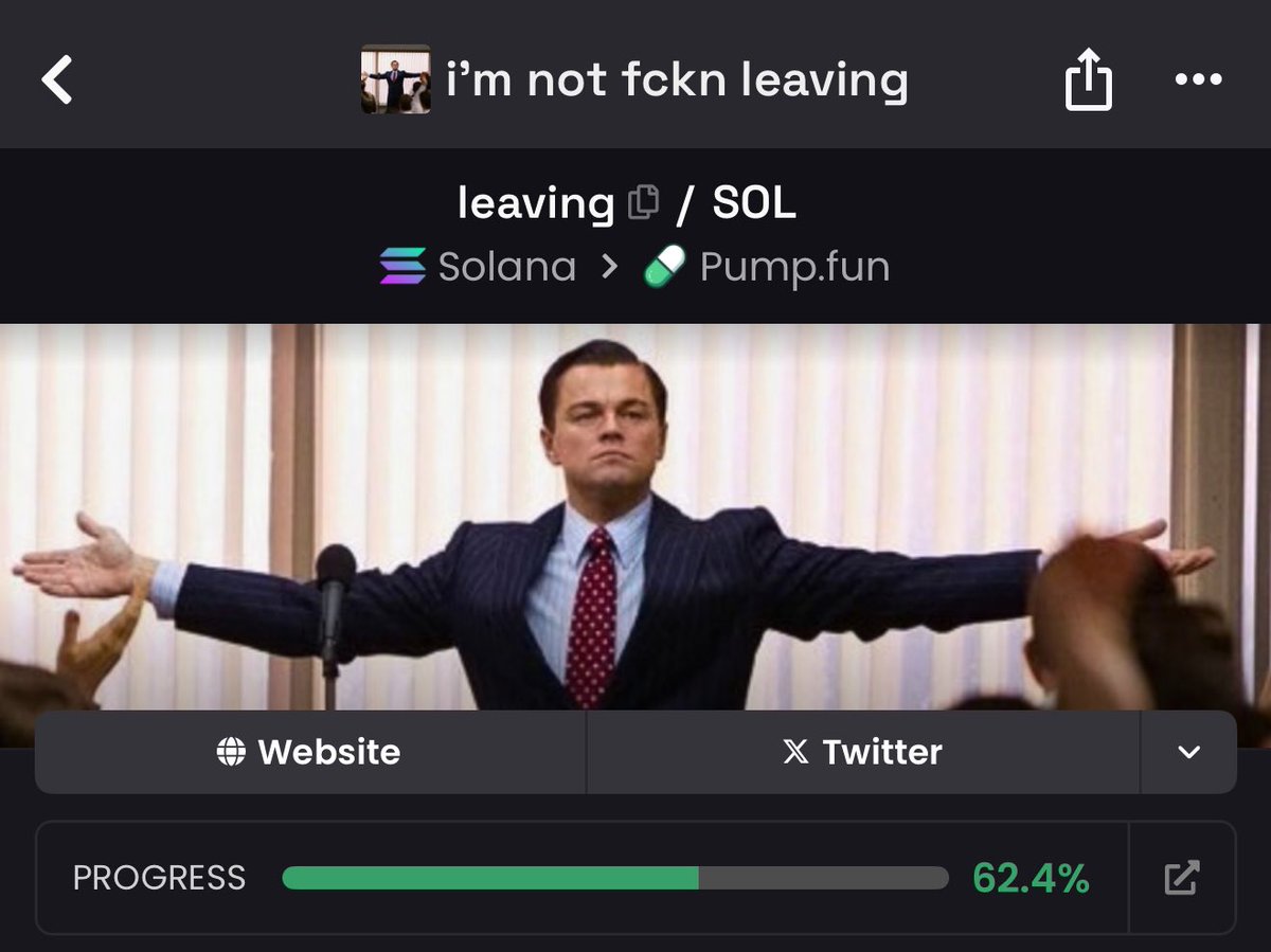 Wagboo_ng's tweet image. Broooo whattttt

Elon replied to this guy meme

$Leaving should way higherr

84ETtR1k8SsZifVSjd6FvxTnK19W3Dp318A6xpQApump