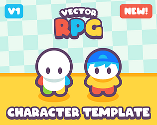 RhosGFX's tweet image. just a small update today - i made the vector character template pack free :) 

#gameassets #gamedev