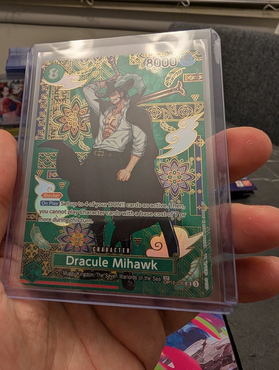 DustyRabbit1's tweet photo. Pulled a heater last night! #OnePieceTCG #ONEPIECE https://t.co/VAbVb2sMcW