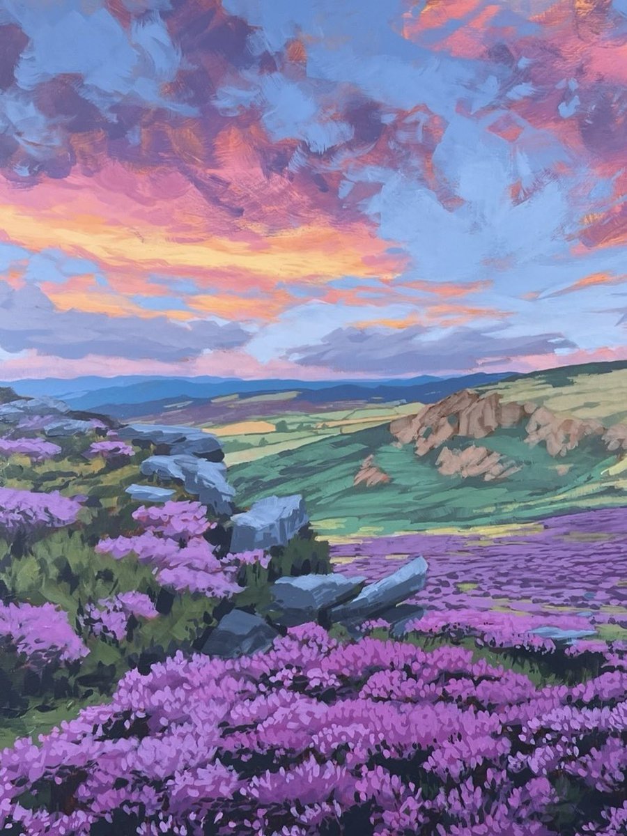 My painting PEAK DISTRICT