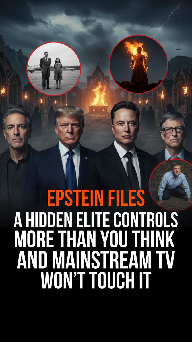 LafzDigital's tweet image. A hidden elite controls more than you think, and mainstream media won’t cover it.

#EpsteinFiles  #ExposedTruth #HiddenTruths #JefferyEpstein  #Controversy  #DonaldTrump