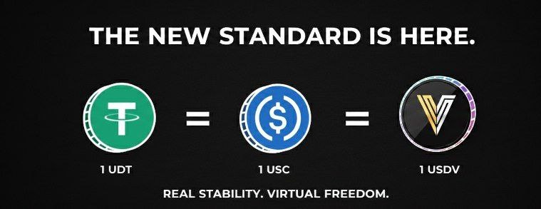 1 $USDT = 1 $USDC = 1 $USDV 

FOLLOW LIKE REPOST

Biggest Airdrop Upcoming