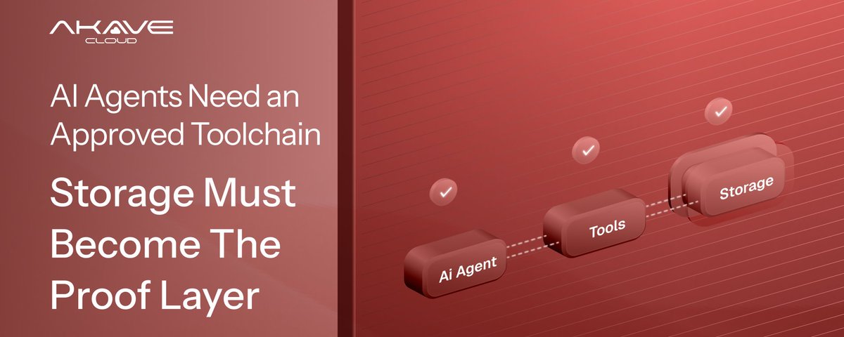 Approved tools alone do not equal governance for AI agents. 

<a href="/AkaveCloud/">Akave Cloud</a> argues that receipts matter more than logs. 

Filecoin-backed storage turns data events into verifiable proof, so teams can reconstruct what happened across tools when audits or incidents matter.