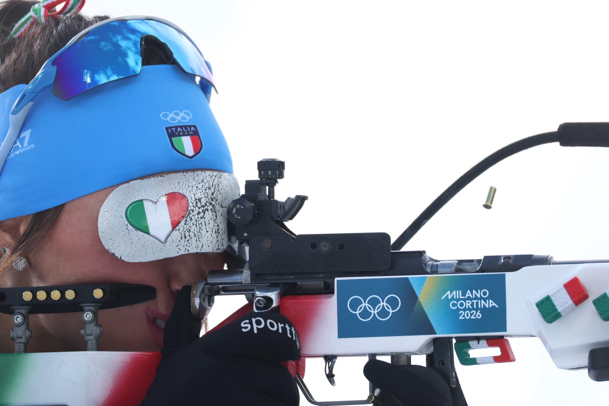 Focus.
Breath.
Fire.

#MilanoCortina2026 #Biathlon #Olympics