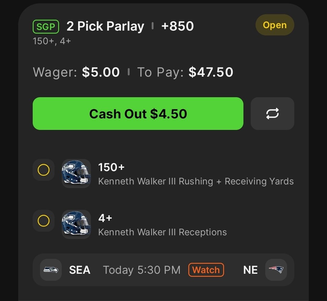 RoosterB10's tweet photo. @DKSportsbook Let's gooooo https://t.co/6NYyDYeJkf