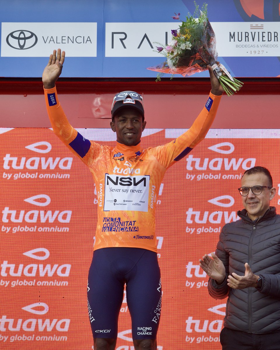 A successful start to 2026 for <a href="/GrmayeBiniam/">Biniam Girmay</a> at <a href="/VueltaCV/">Volta a la Comunitat Valenciana - VCV</a> ☑️ 

One stage win and the points jersey added to his palmarès in his first race with NSN 👊

🇪🇸 #VCV26 #WeAreNSN #VeniVidiBini | <a href="/weare_NSN/">Never say never.</a>